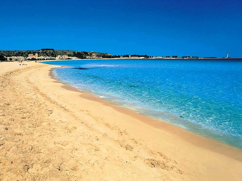 La spiaggia e il mare di San Vito Lo Capo